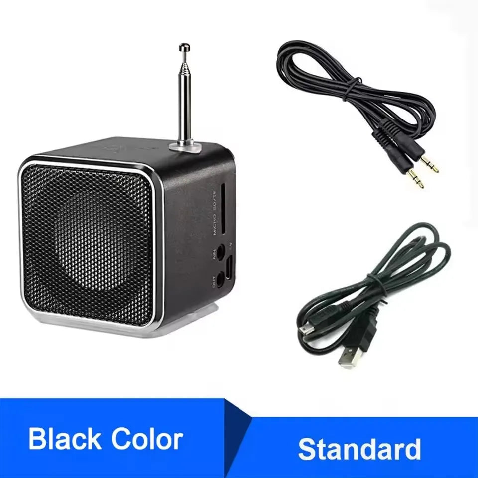 Mini Bluetooth Speaker Radio FM Portable Mp3 Player Wireless Small Sound Box Music Blootooth Bocina Caixa De Som Coluna Column