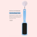 

1PC Pedicure Tools Foot Rasp File Callus Remover Double-Sided Plastic Foot File For Dead Skin Hard Heel Exfoliation Foot Scraper

