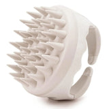 

Scalp Massager Shampoo Brush Silicone Hair Scrubber Exfoliating Washing Dandruff Removal Beige Bath Care Accessory Tool

