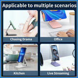 

Desk Mobile Phone Holder Stand for iPhone iPad Xiaomi Adjustable Desktop Tablet Holder Universal Table Cell Phone Stand


